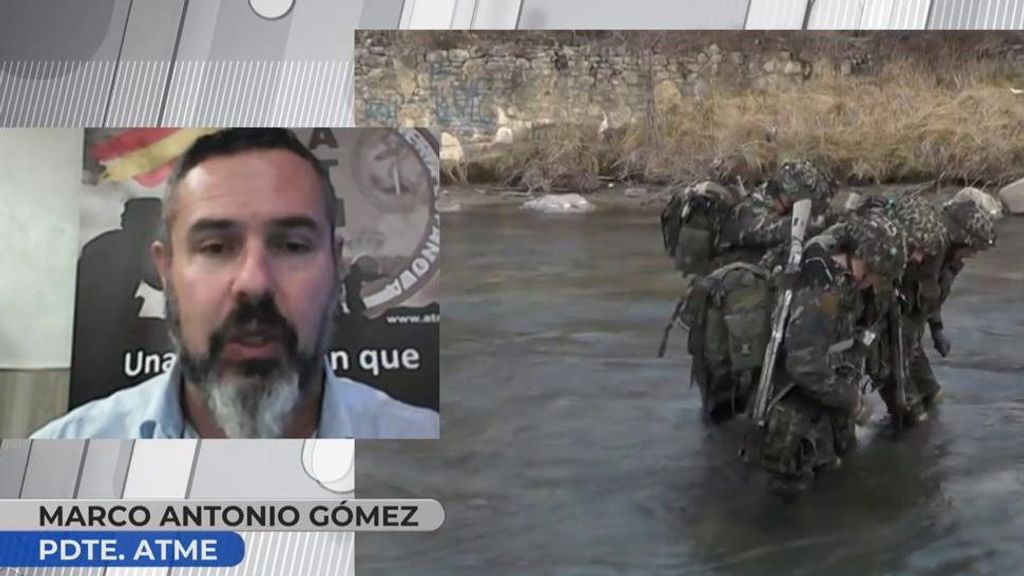 El presidente de ATME, sobre el interrogatorio de los militares de Cerro Muriano: "El cabo no sabía nadar"