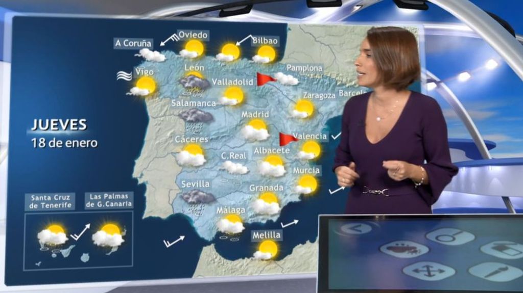 La previsión meteorológica con Flora González