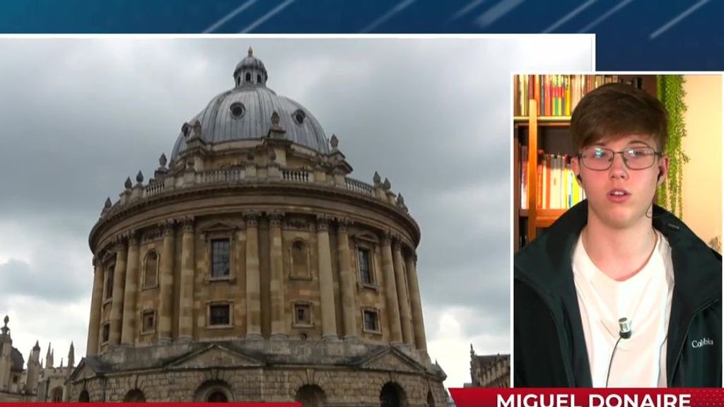 Miguel Donaire ha sido aceptado en Oxford con tan solo 15 años: ''Hay que hacer un examen en inglés y varias entrevistas''