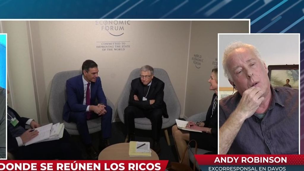 Andy Robinson, excorresponsal en Davos: ''Las fiestas se celebraban en antiguos sanatorios de tuberculosos''