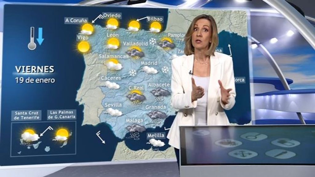 La previsión meteorológica con Rosalía Fernández