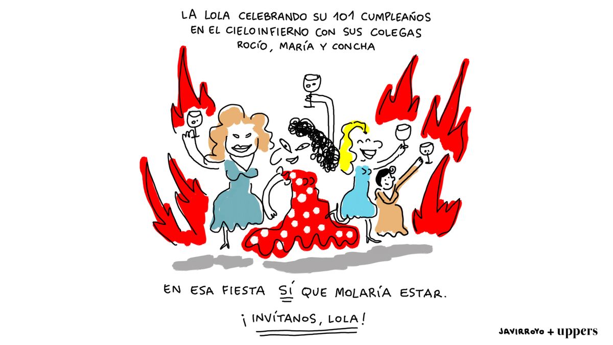 La viñeta de Javirroyo: "La Lola Flores"