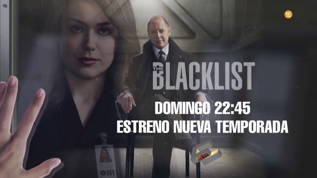 'The Blacklist', estreno de la nueva temporada, este domingo 21 a las 22.45 h.