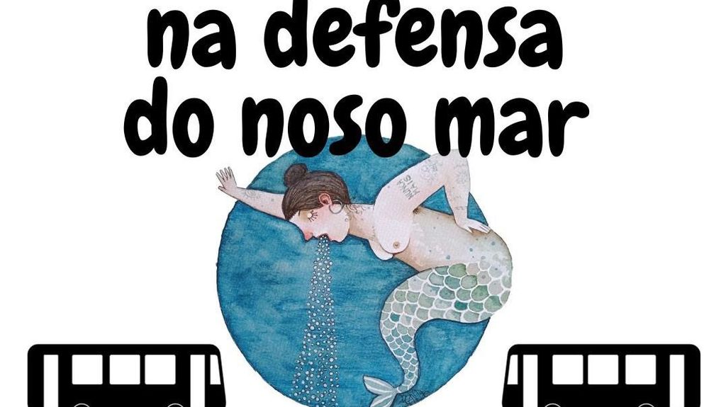 Bajo el lema “En defensa do noso mar”, varias plataformas ecologistas y diversos colectivos de Galicia han convocado esta manifestación