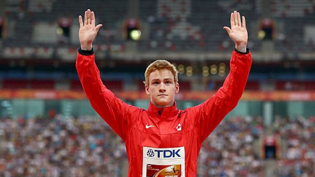 Shawn Barber, campeón mundial de pértiga en 2015