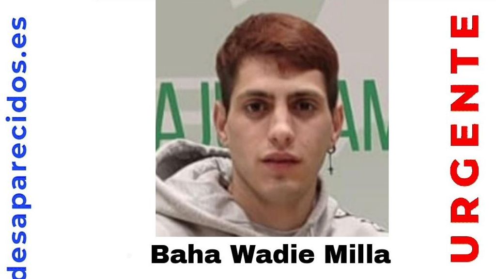 Baha Wadie, joven de 23 años desaparecido en Bétera, Valencia