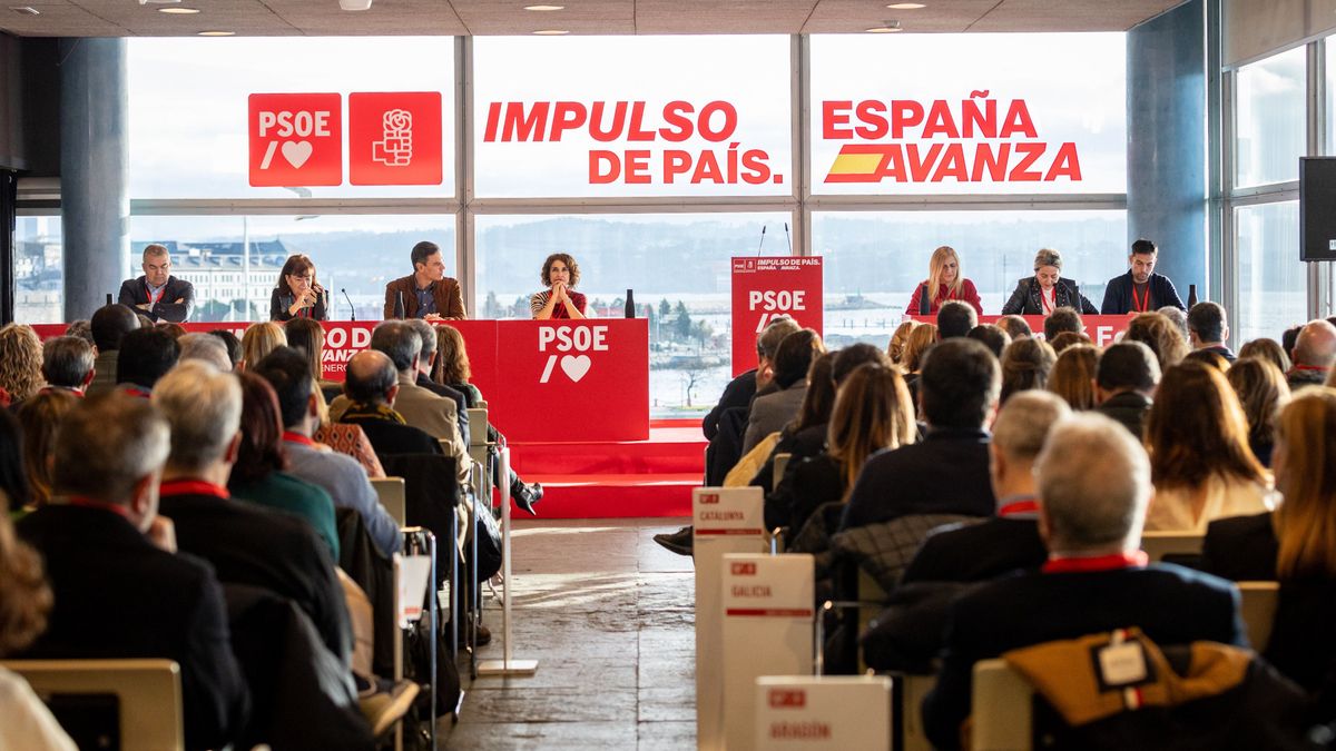 Pedro Sánchez preside el Comité Federal celebrado en la Convención Política del PSOE.