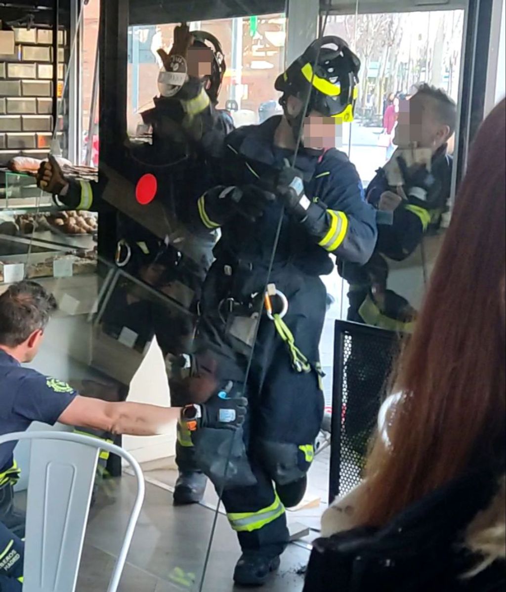 La actuación providencial de los bomberos