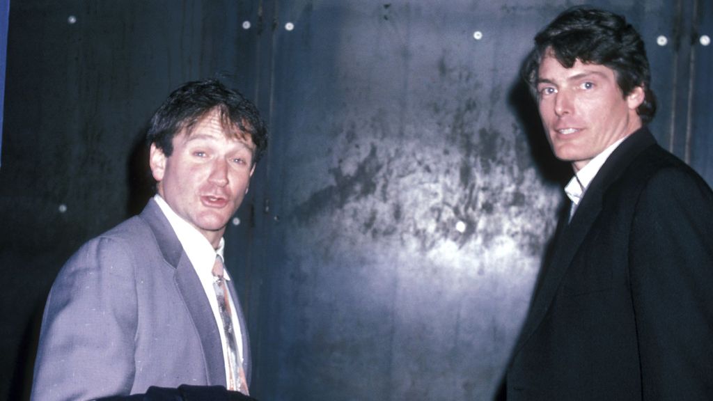 Christopher Reeve y Robin Williams