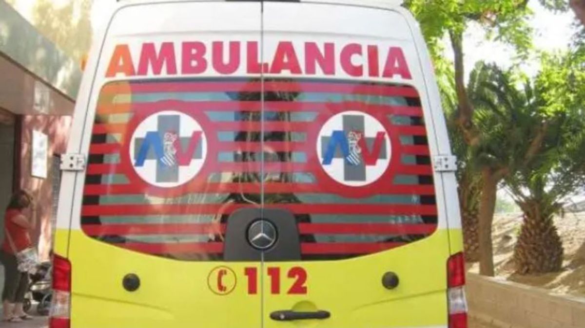 Una ambulancia del SAMU