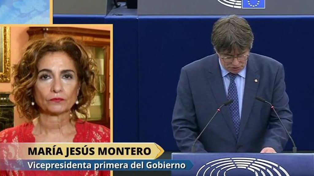 María Jesús Montero, vicepresidenta del gobierno, sobre la amnistía: "Cualquier persona con condena de terrorismo queda excluido de esta ley "