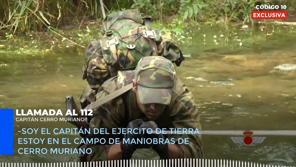 Así fue la llamada a Emergencias 112 de Andalucía del capitán de Cerro Muriano tras la desaparición de los militares