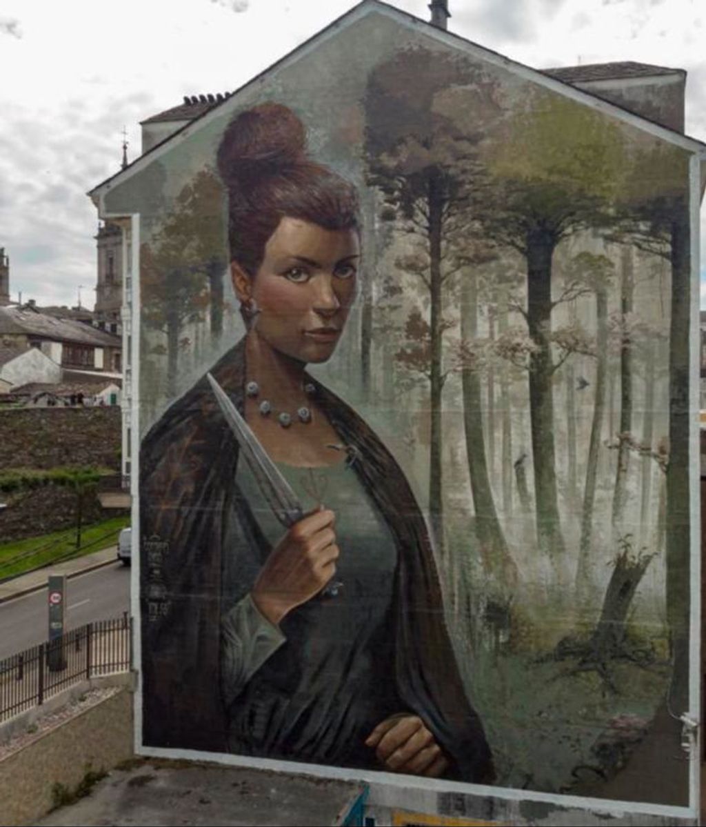 Esta obra ya fue galardonada como “Mejor mural del mes de junio” por la misma plataforma