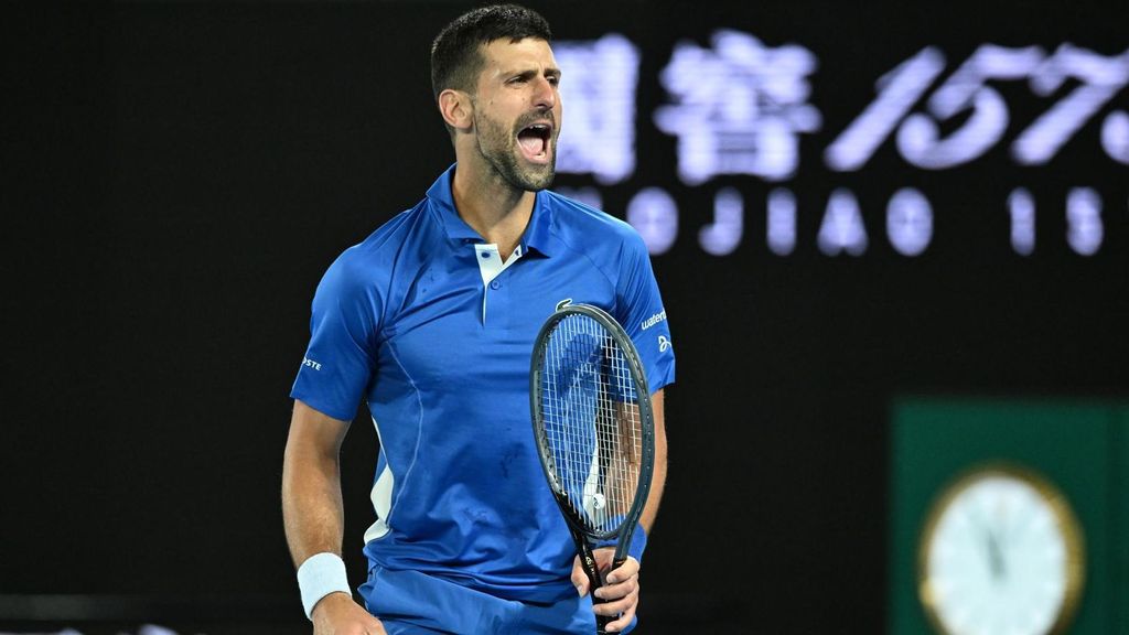 Novak Djokovic respondió a un aficionado en estado de embriaguez que le insultó en pleno partido del Abierto de Australia.