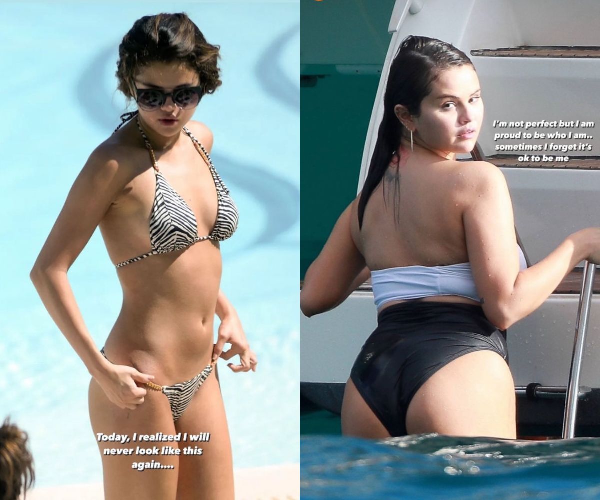 Selena Gómez reflexiona sobre su cambio físico