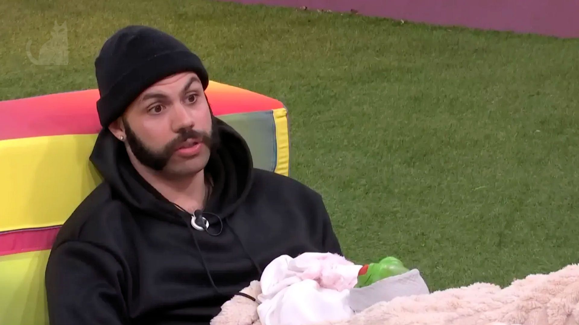 Finito en el jardín de la casa