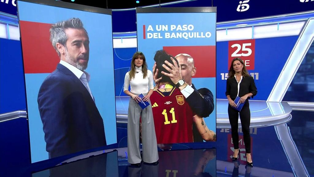 Con Ángeles Blanco e Isabel Jiménez Informativos Telecinco 2024 Mediodía 25/01/2024