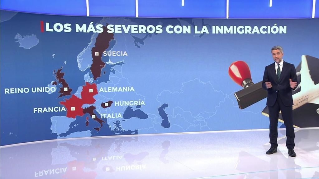 Los países más duros con la inmigración en Europa