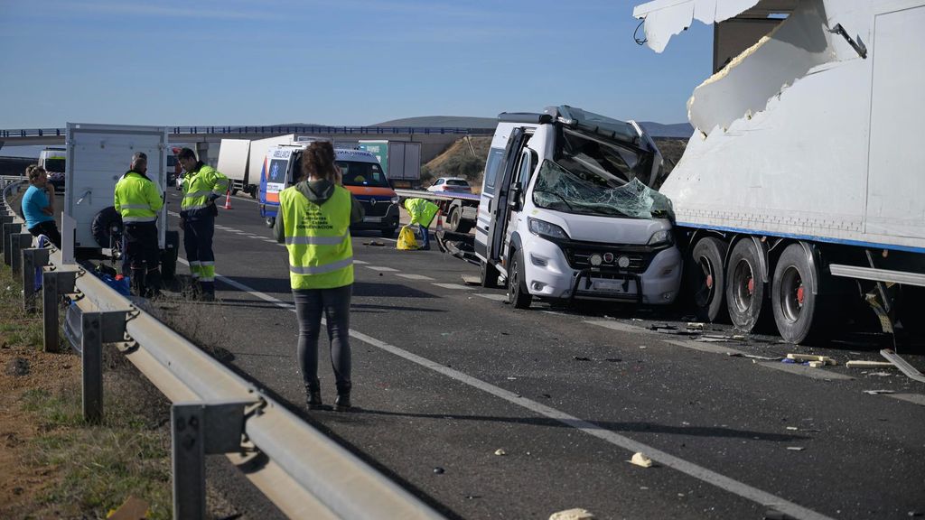 Tres muertos en 18 heridos en varios accidentes múltiples en la A-4 en Ciudad Real