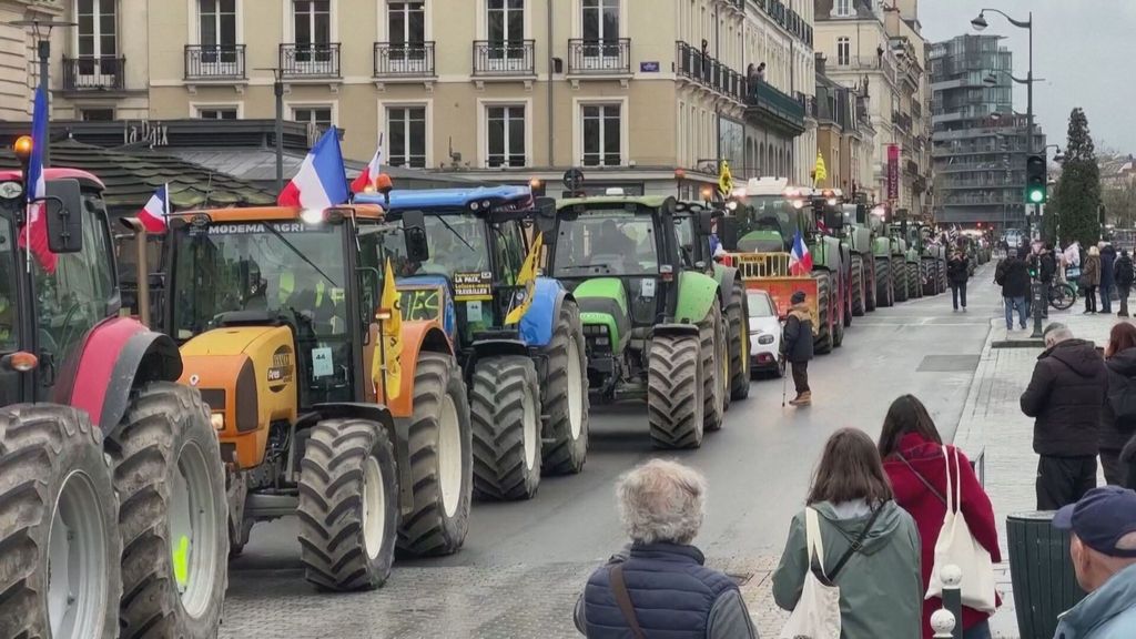 Agricultores en pie de guerra: en Francia amenazan con un ‘viernes negro’ y bloquear París