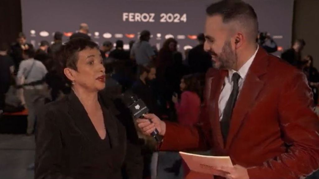 María Guerra, en la alfombra de los Premios Feroz