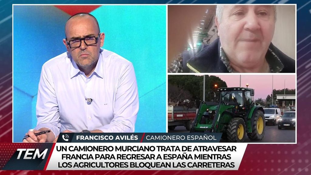 Un camionero español denuncia el infierno que ha vivido en las carreteras de Francia Todo es mentira 2024 Programa 1265