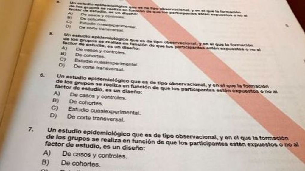 Murcia pospone las oposiciones de Fisioterapia por fallos en la impresión del examen