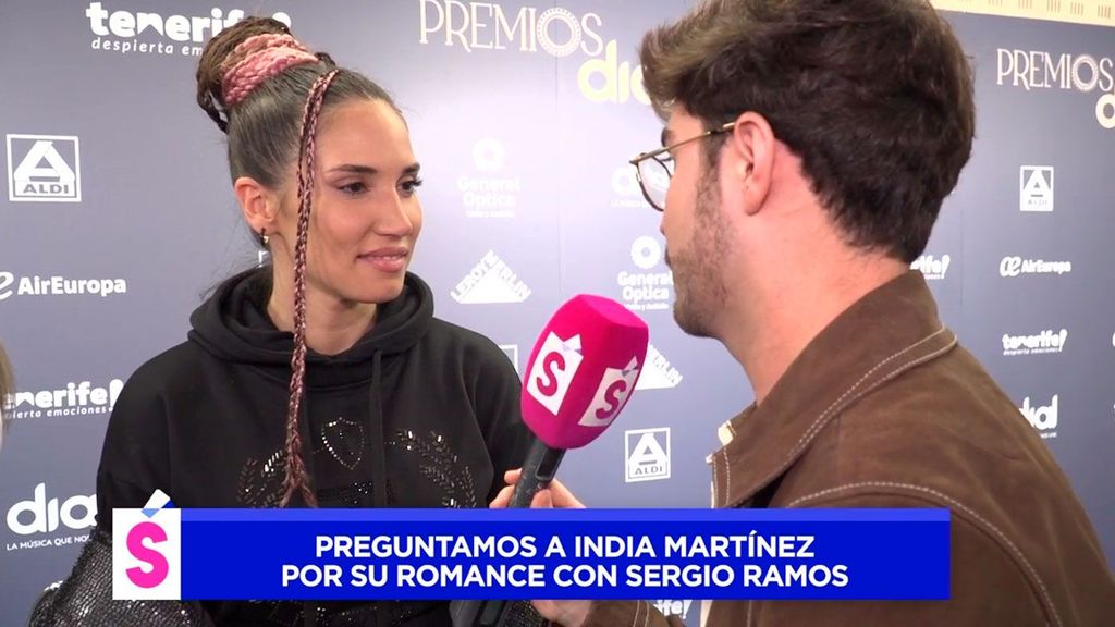 India Martínez se pronuncia sobre su supuesto romance con Sergio Ramos Socialité 2024 Programa 754