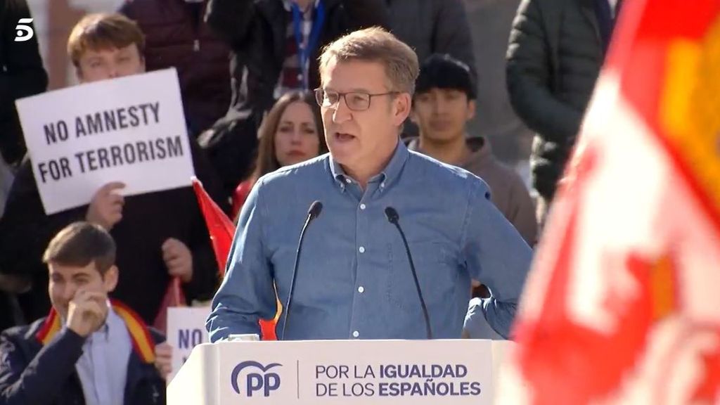 Alberto Núñez Feijóo: "No es la primera vez que estamos aquí juntos y no va a ser la última"