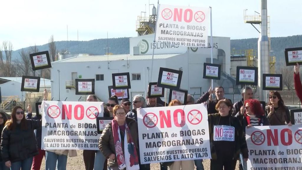 Ecologistas y vecinos se movilizan contra la planta de biogás en Corduente, Guadalajara