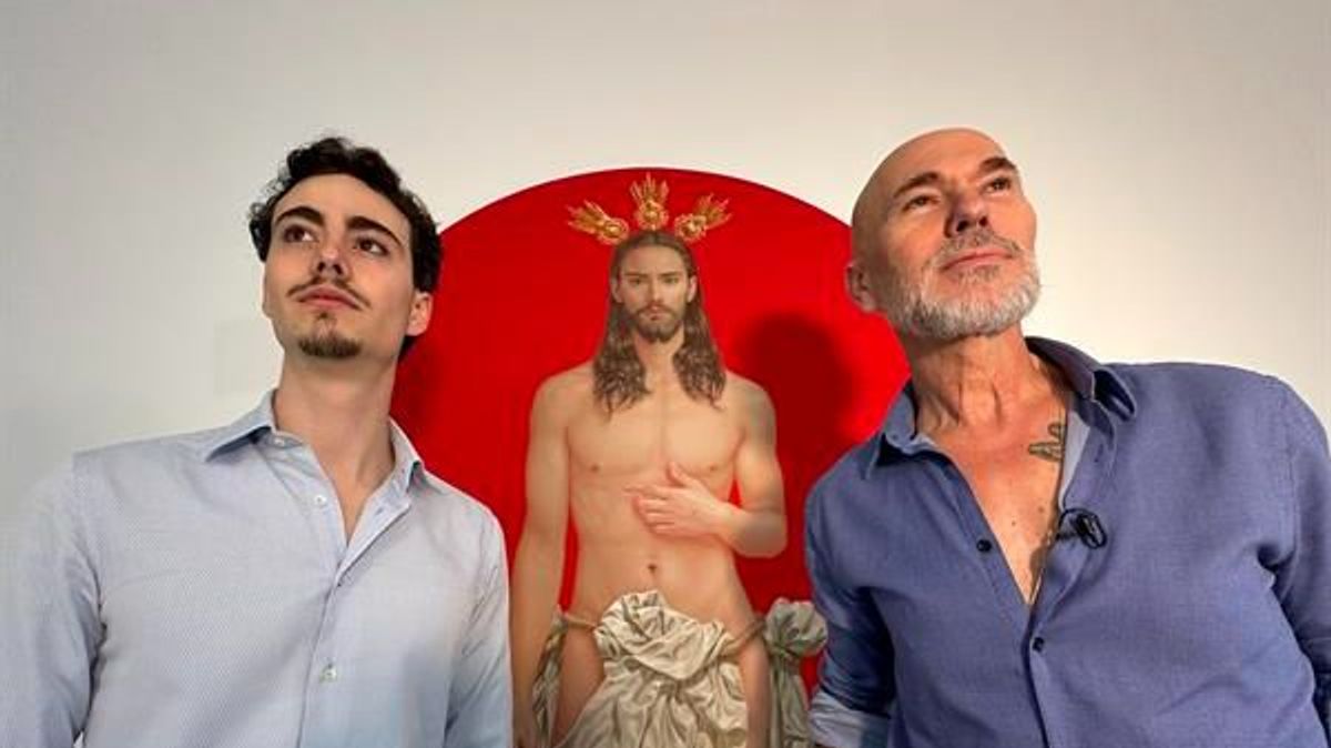 El autor del cartel de la Semana Santa de Sevilla se defiende: "No es ni revolucionario ni sucio"