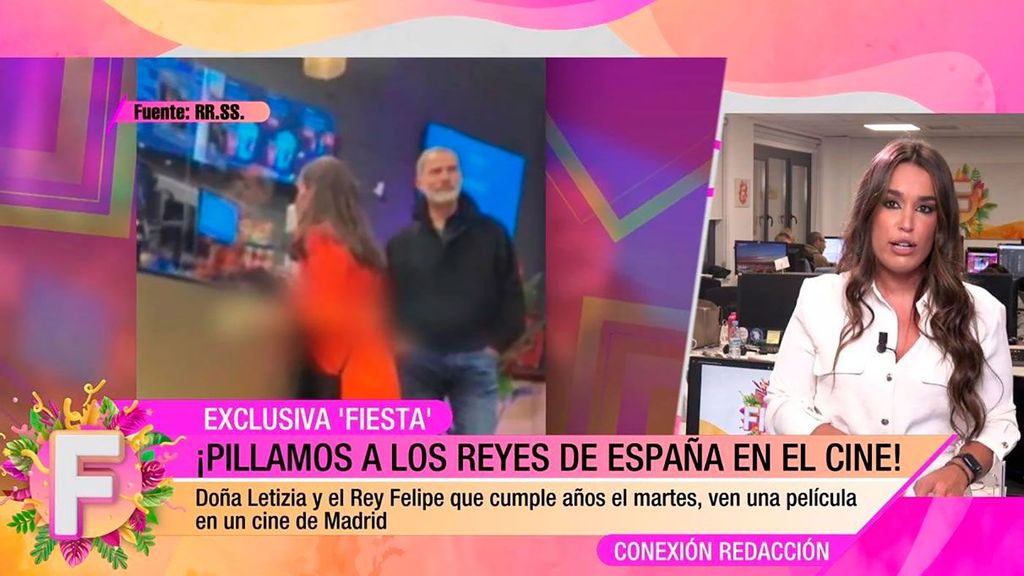 Los Reyes de España, pillados en el cine: hacen cola para pedir palomitas Fiesta 2024 Top Vídeos 26