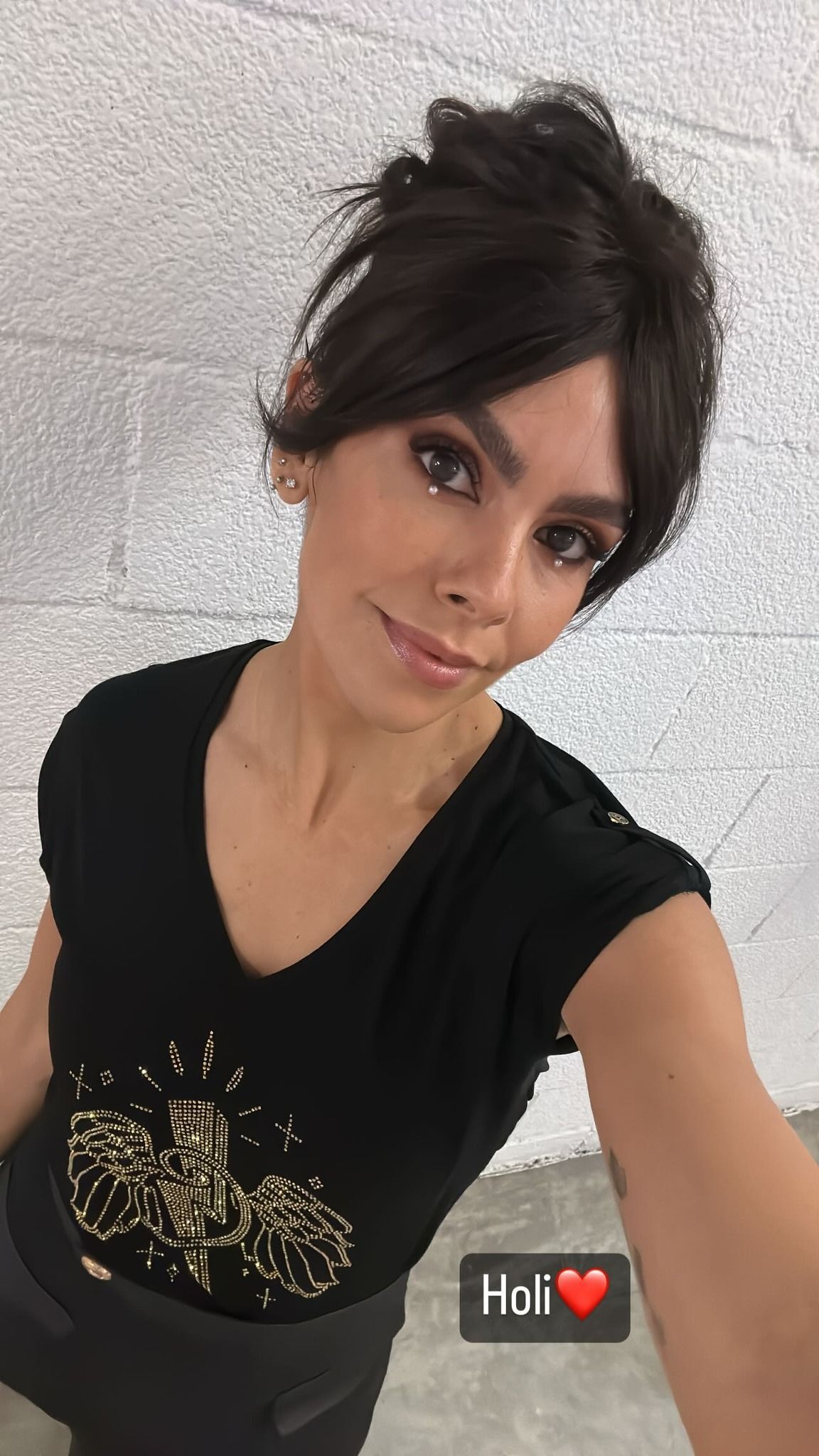 Cristina Pedroche reaparece con flequillo una década y media después