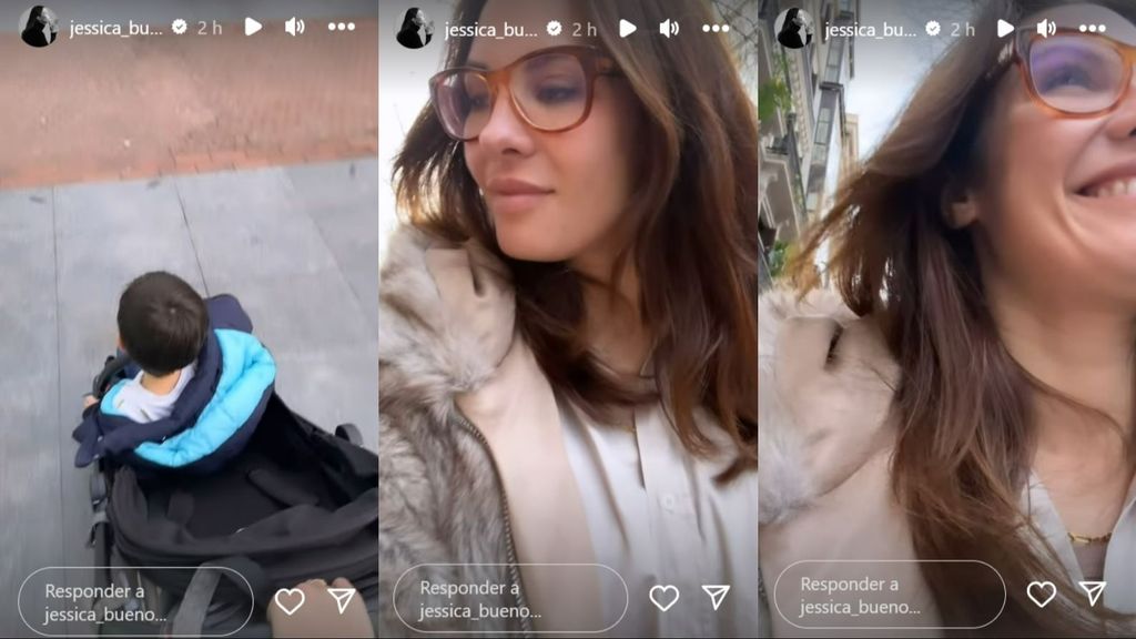 Jessica Bueno comparte un vídeo de una conversación con su hijo Jota