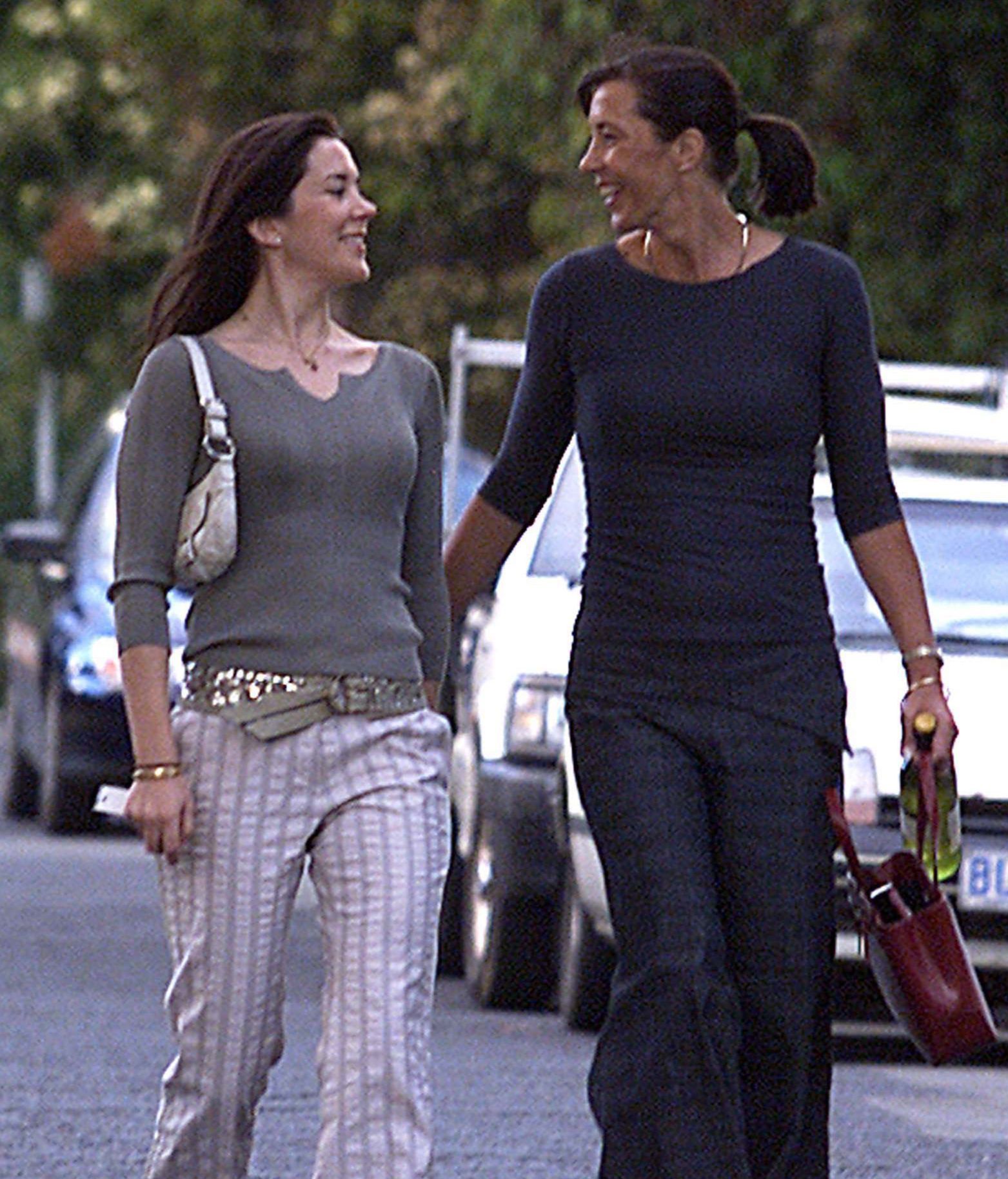 Mary de Dinamarca y su hermana Jane Allison. FUENTE: Cordonrpress