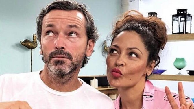 Patricia Pérez y su marido, Luis Canut.