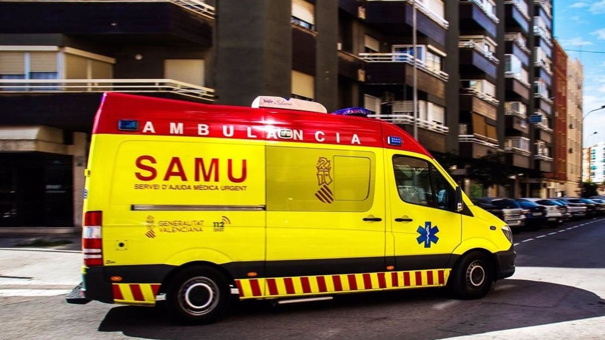 Ambulancia SAMU ha atendido al joven