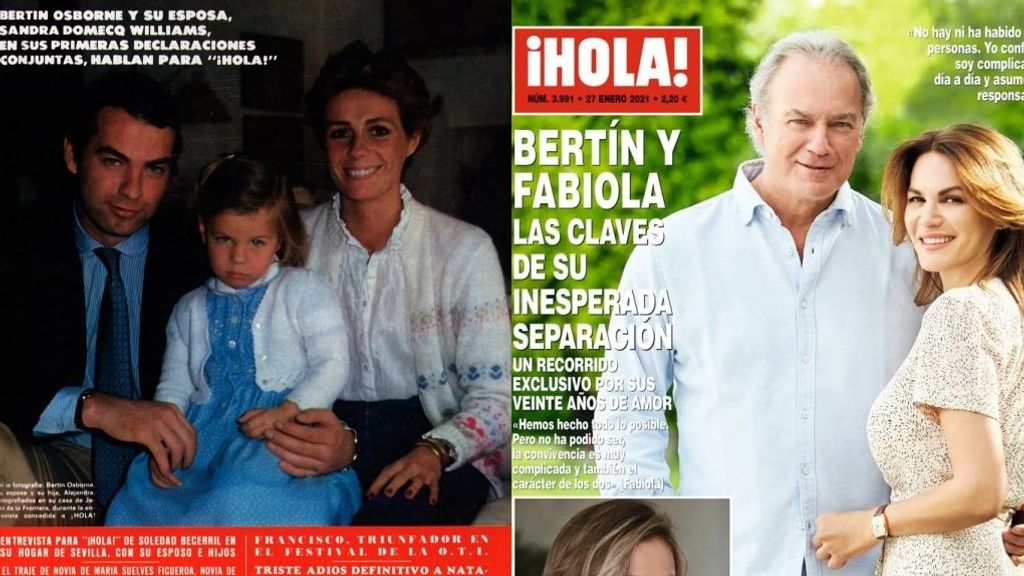 Bertín se ha casado dos veces: con Sandra Domecq en 1977 y con Fabiola Martínez en 2006