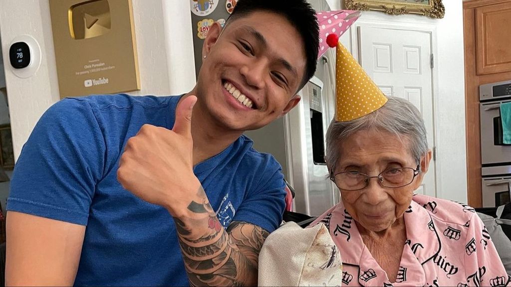 Muere la abuela viral de Chris Punsalan, el joven que lo dejó todo para que ella no ingresara en un asilo