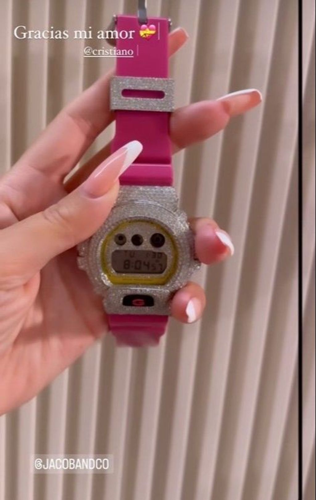 El reloj que Cristiano Ronaldo ha regalado a Georgina Rodríguez