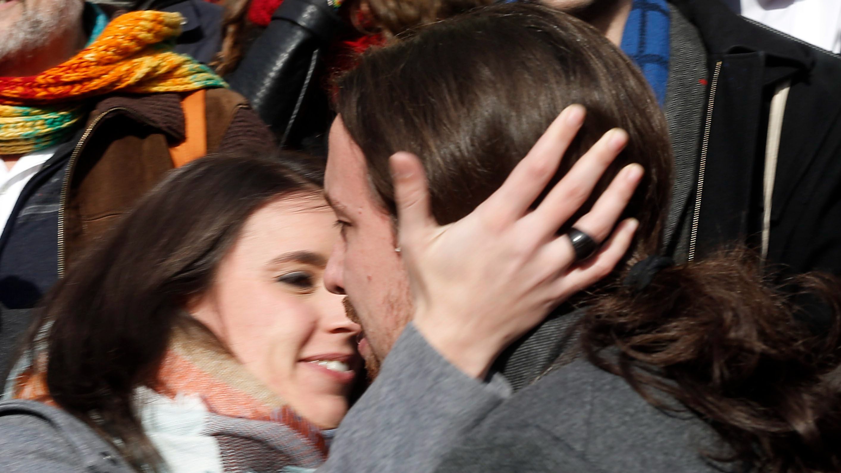 Irene Montero y Pablo Iglesias.
