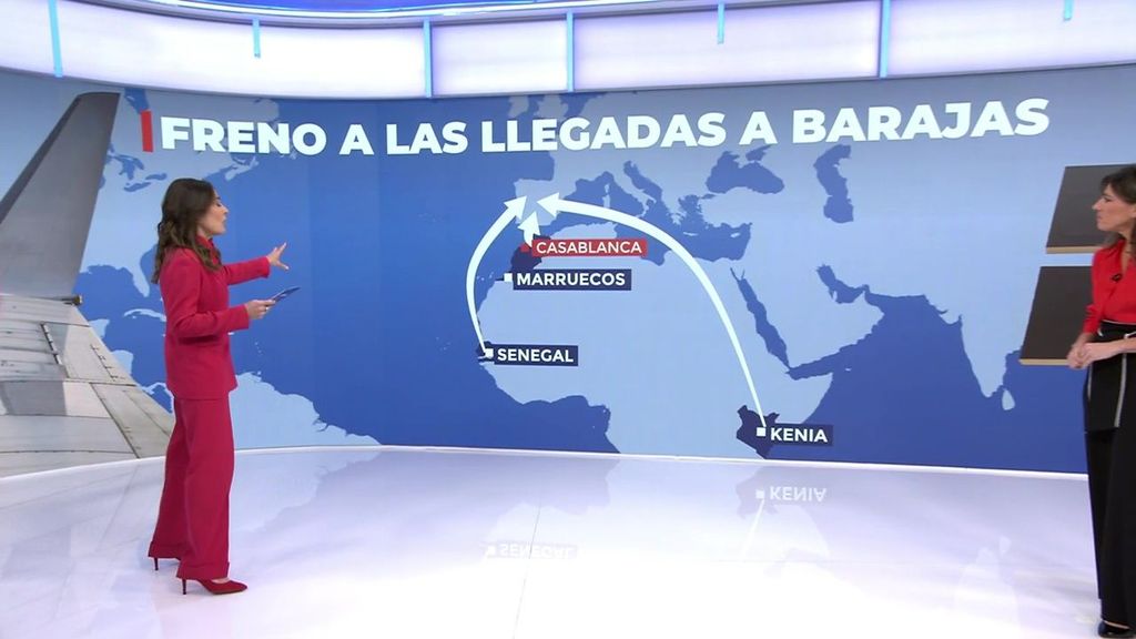 Mejora la situación en Barajas por el hacinamiento de migrantes en las salas de asilo