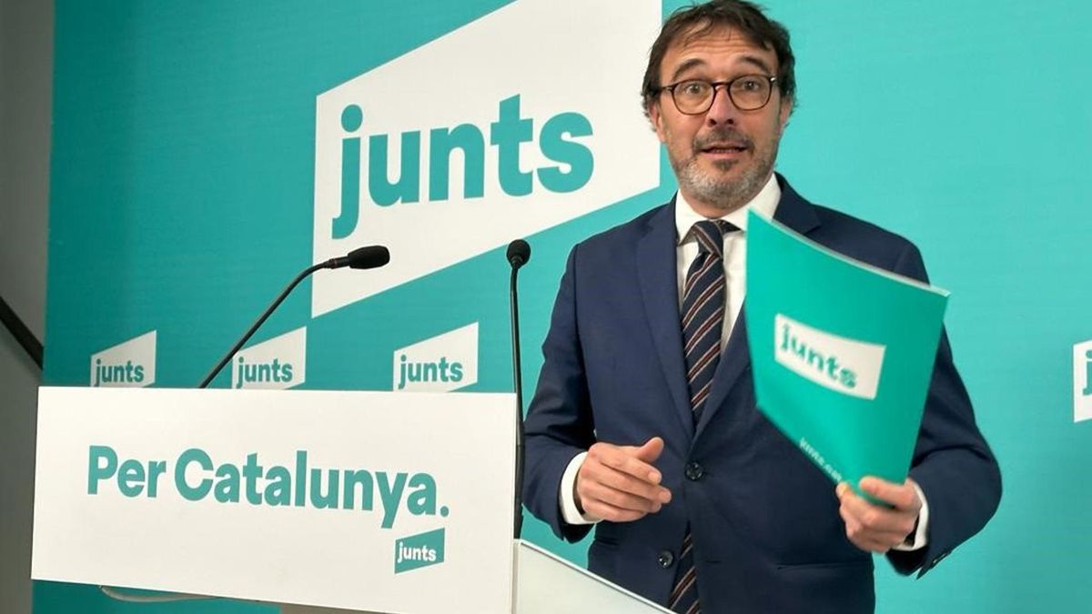 El portavoz de Junts, Josep Rius.