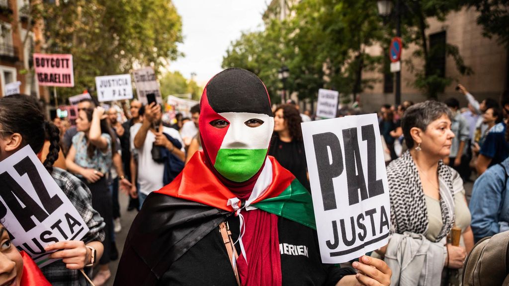 España sale a la calle a pedir el fin del genocidio de los palestinos en Gaza