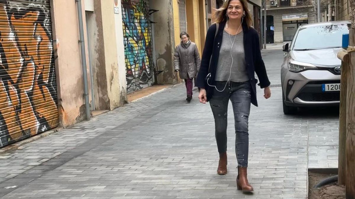 La diputada de Junts Cristina Casol a su llegada a la reunión de la ejecutvia del partido