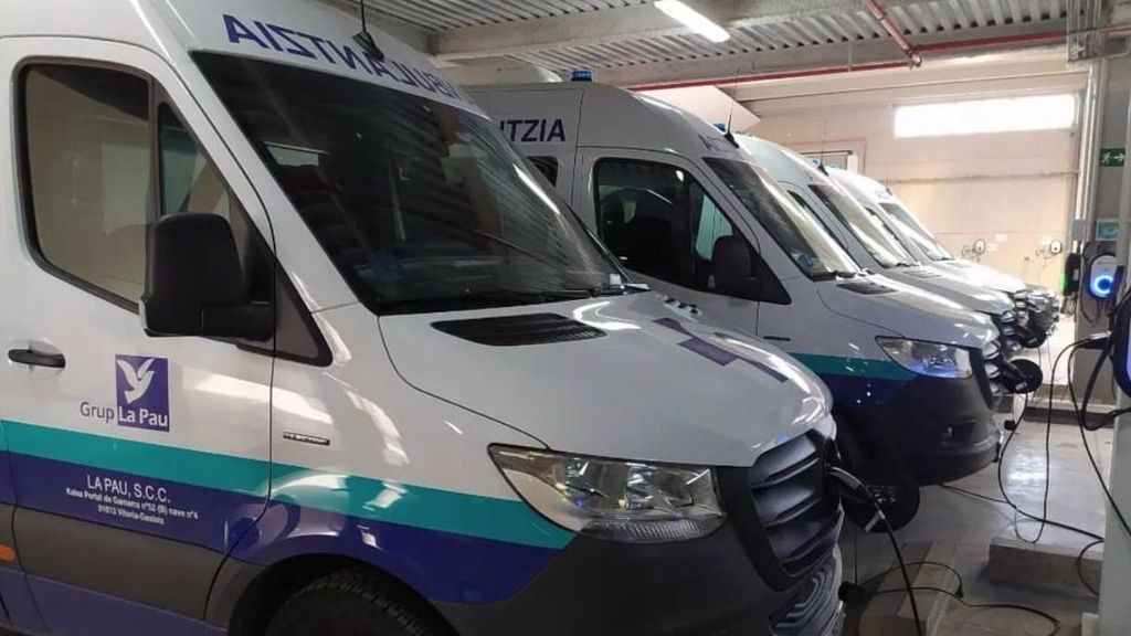 Ambulancias que ofrecen el servicio en Euskadi.