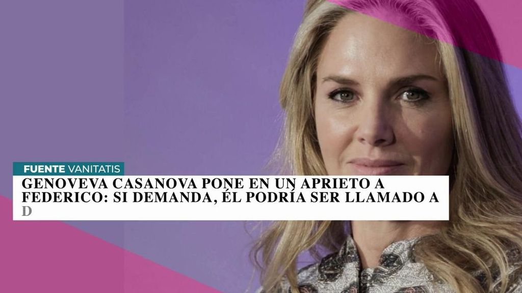 Lo podría pasar si Genoveva Casanova demanda por las informaciones sobre su vida: ¿Podría ser llamado a declarar Federico de Dinamarca?