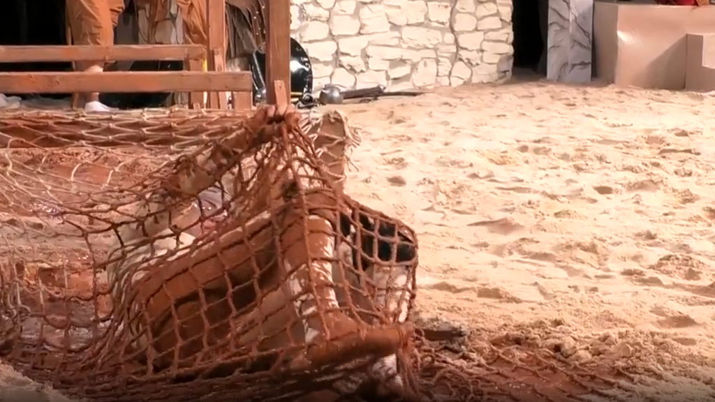 Lucía en el barro