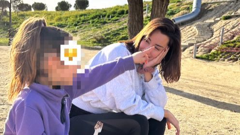 Adara Molinero ha pasado el día con Martín y la hija de su nuevo novio