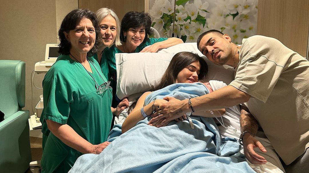 Así ha sido el nacimiento de Gia, la segunda hija de Violeta y Fabio